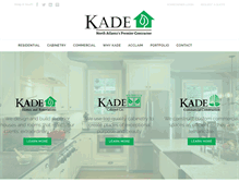 Tablet Screenshot of kademade.com